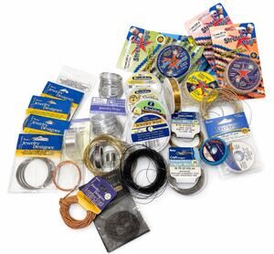 Large Lot Jewelry Making Wire 
Cord Beadalon Darice Stretch Magic Craft Supplies